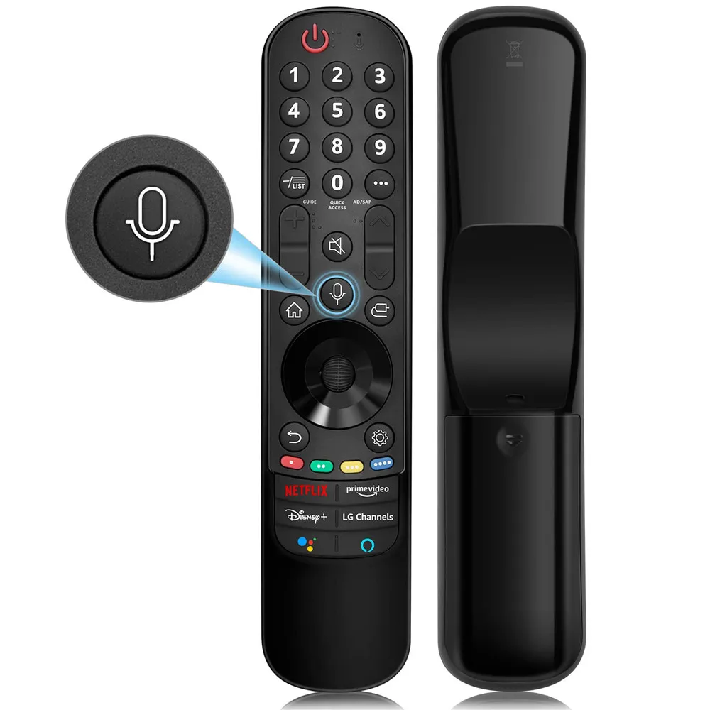 MR21GA for LG 2021 Smart TV Magic Remote Control with Pointer Flying Mouse Voice Function for LG UHD OLED QNED NanoCell 4K 8K
MR21GA for LG 2021 Smart TV Magic Remote Control with Pointer Flying Mouse Voice Function for LG UHD OLED QNED NanoCell 4K 8K