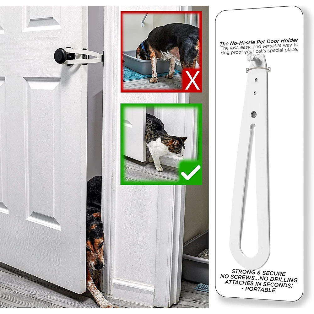 Дверной держатель с кошачьей защелкой, альтернатива двери с кошкой, нет необходимости в детских воротах и дверях с домашними животными, уст...
Дверной держатель с кошачьей защелкой, альтернатива двери с кошкой, нет необходимости в детских воротах и дверях с домашними животными, уст...