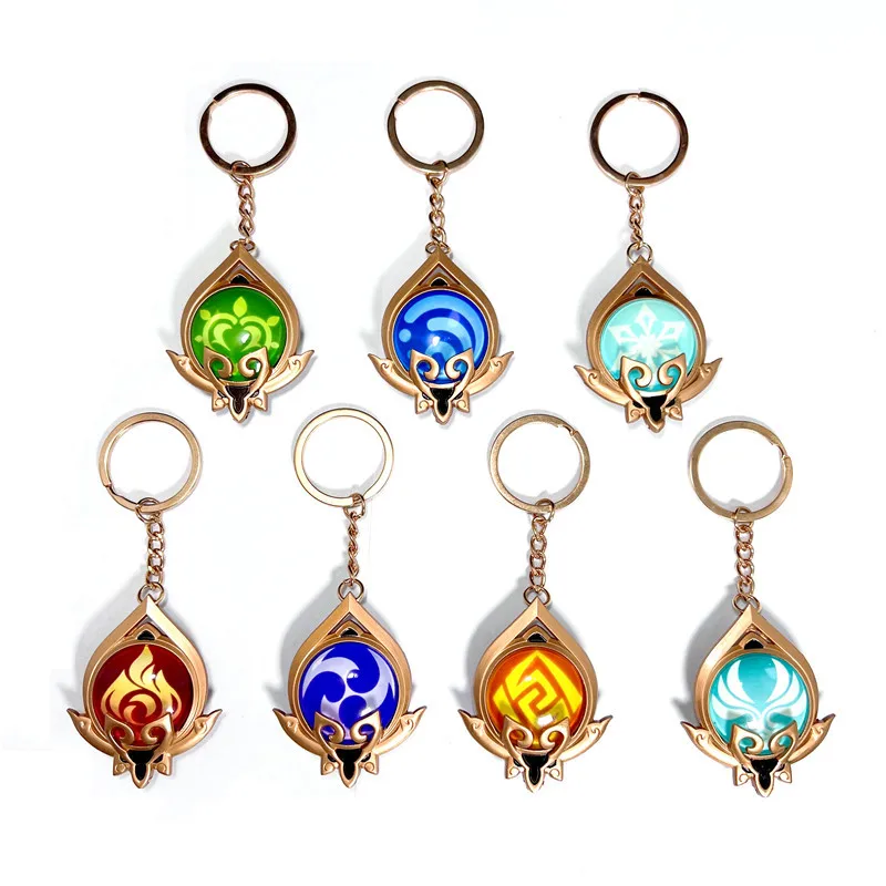Game Genshin Impact Vision Keychain Luminous 7 Element Weapons Eye of Original God Toy Keyring Backpack Pendant
Game Genshin Impact Vision Keychain Luminous 7 Element Weapons Eye of Original God Toy Keyring Backpack Pendant