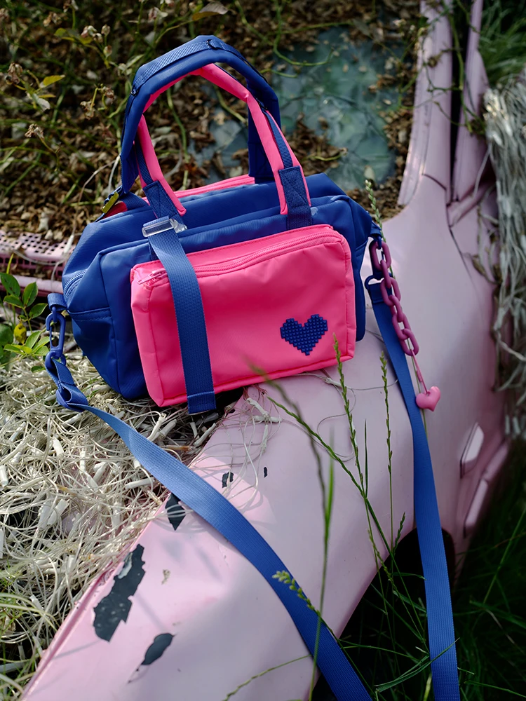 2022 Shoulder Messenger Bag Color Matching Sports Gym Bag Commuter Boston Women's Bag
2022 Shoulder Messenger Bag Color Matching Sports Gym Bag Commuter Boston Women's Bag