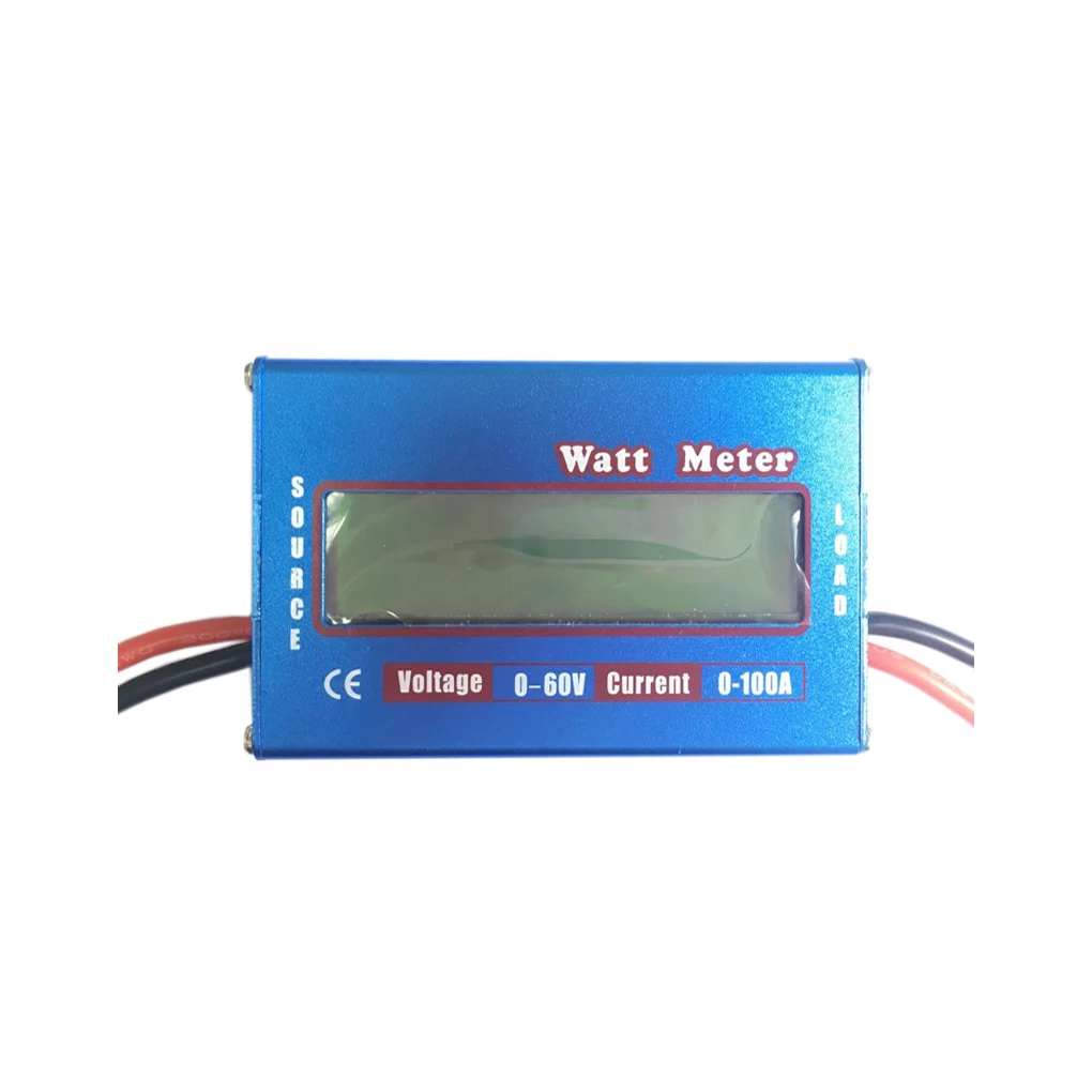 

Digital Display Battery Power Voltage Current Analyzer Portable LCD Screen Watt Meter 60V 100A Checker Charger