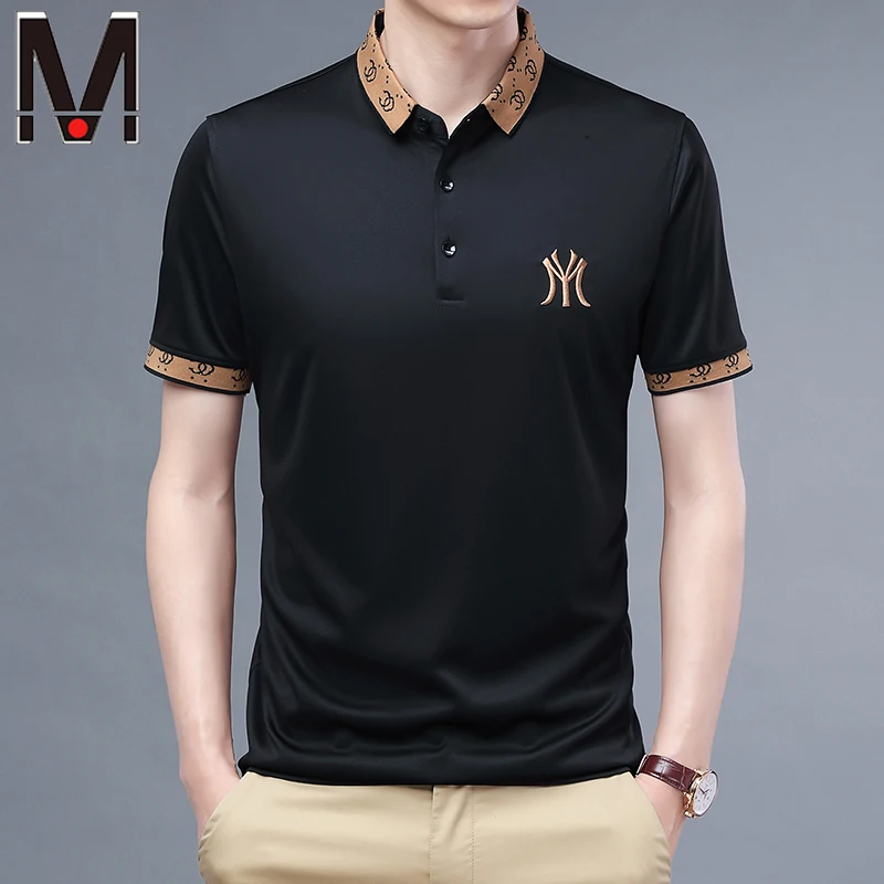 MC Fast Shipping Men's Short Sleeve Embroidered POLO Casual Short Sleeve Top Men's T-Shirt 
MC Fast Shipping Men's Short Sleeve Embroidered POLO Casual Short Sleeve Top Men's T-Shirt