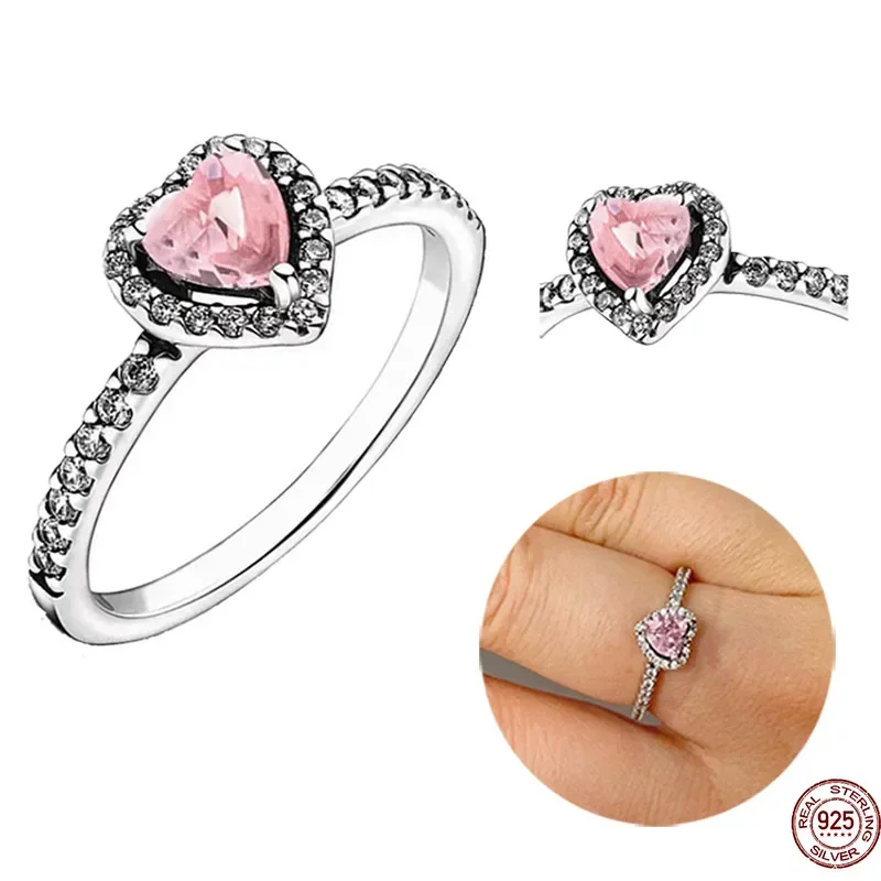 100% 925 sterling silver original colored crystal heart shaped ring fit charming bracelet women's jewelry DIY girlfriend gifts
100% 925 sterling silver original colored crystal heart shaped ring fit charming bracelet women's jewelry DIY girlfriend gifts