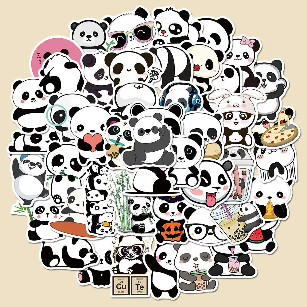 50Ipcs Cute Panda Sticker Fridge Phone Tablet Cup Computer Mac Notebook Ipad Stationery Personalized Kawaii Stationery Stickers
50Ipcs Cute Panda Sticker Fridge Phone Tablet Cup Computer Mac Notebook Ipad Stationery Personalized Kawaii Stationery Stickers