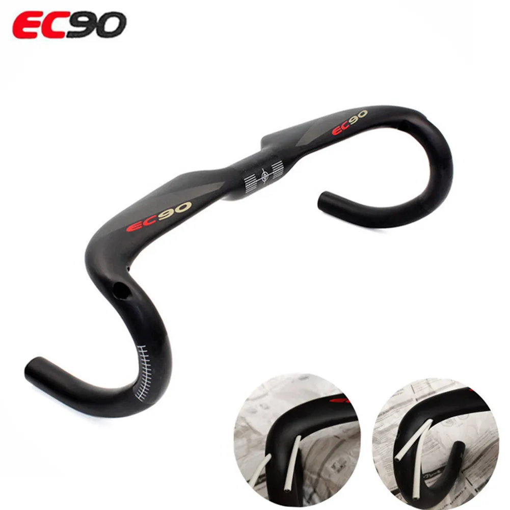 EC90 Full Carbon Compact Road Bike Handlebar Ultra Light Bar 440/420/400mm Integrated Bicycle Curved Handlebar Bike Parts
EC90 Full Carbon Compact Road Bike Handlebar Ultra Light Bar 440/420/400mm Integrated Bicycle Curved Handlebar Bike Parts