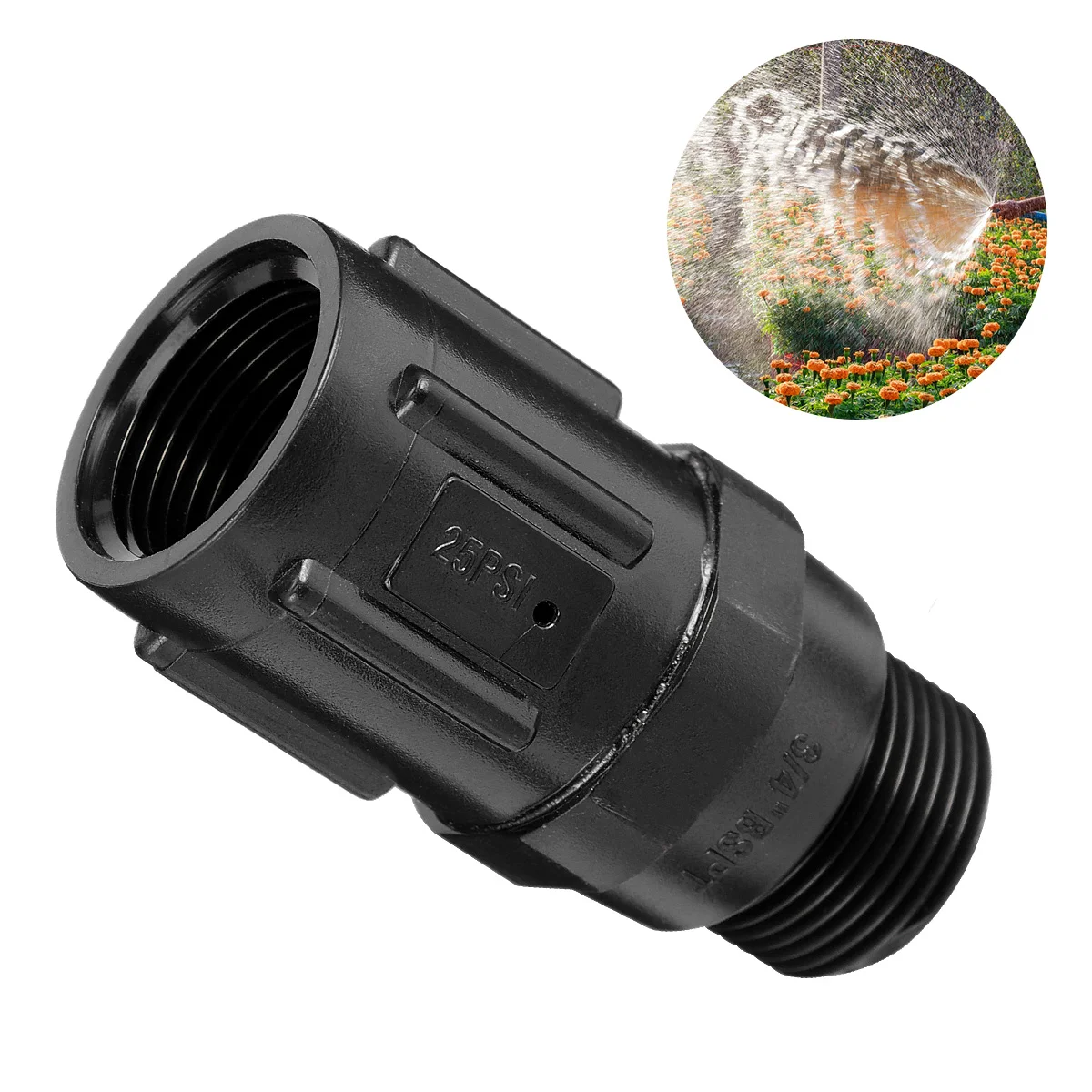 Threaded Interface Regulator Irrigation System Drip Pressure Reducer Replacement
Threaded Interface Regulator Irrigation System Drip Pressure Reducer Replacement