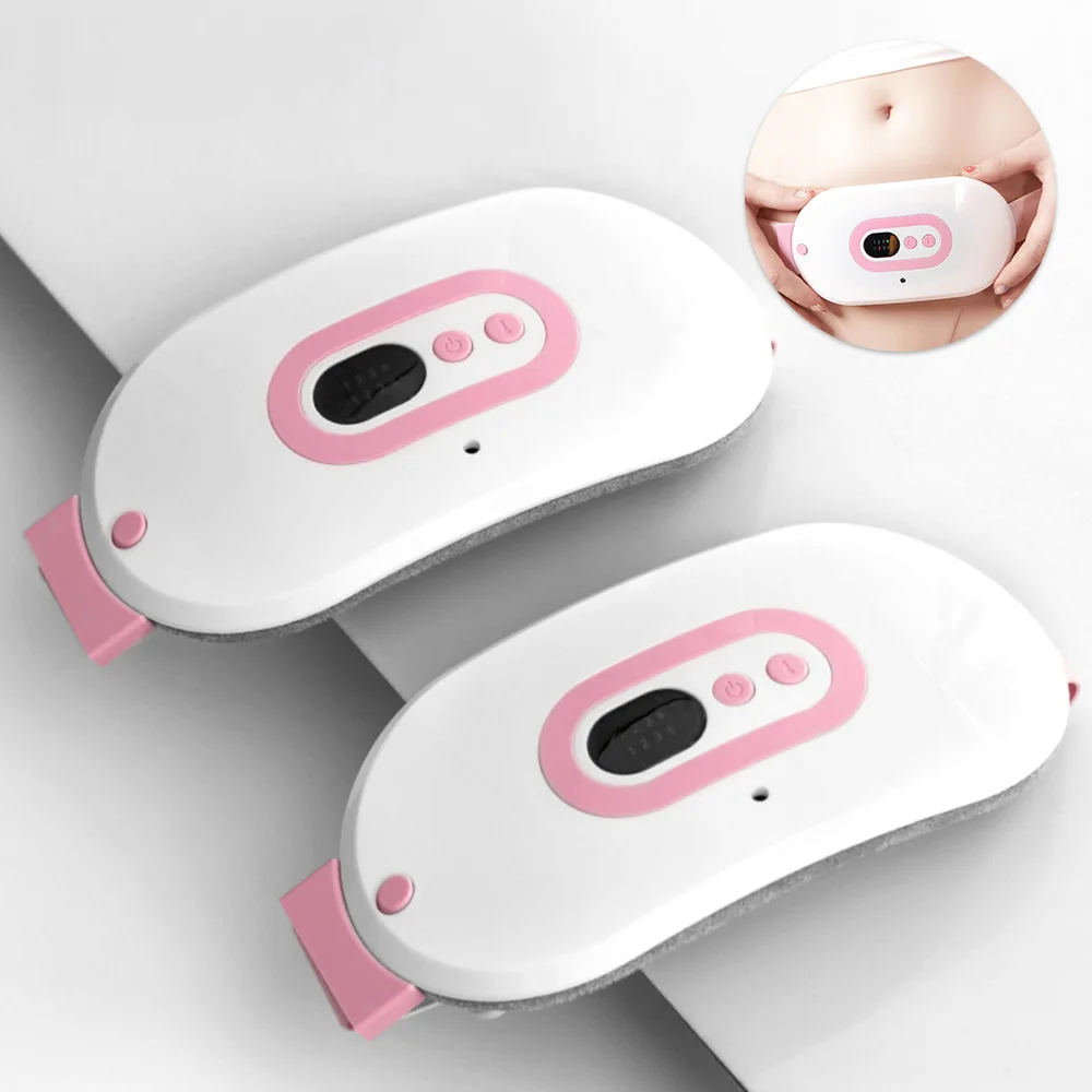 Relieve Menstrual Pain Abdominal Heating Massage Belt Portable Period Heating Pad, Electric Waist Belt Device, with 3 Heat Level 
Relieve Menstrual Pain Abdominal Heating Massage Belt Portable Period Heating Pad, Electric Waist Belt Device, with 3 Heat Level