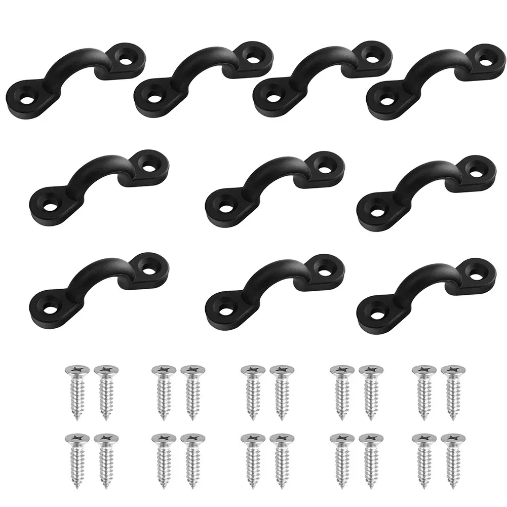 10pcs C Shape Deck Rope Boat Accessories Fixed Kayak Handle Buckle Sailing Durable Marine Hardware Nylon Universal Lightweight
10pcs C Shape Deck Rope Boat Accessories Fixed Kayak Handle Buckle Sailing Durable Marine Hardware Nylon Universal Lightweight