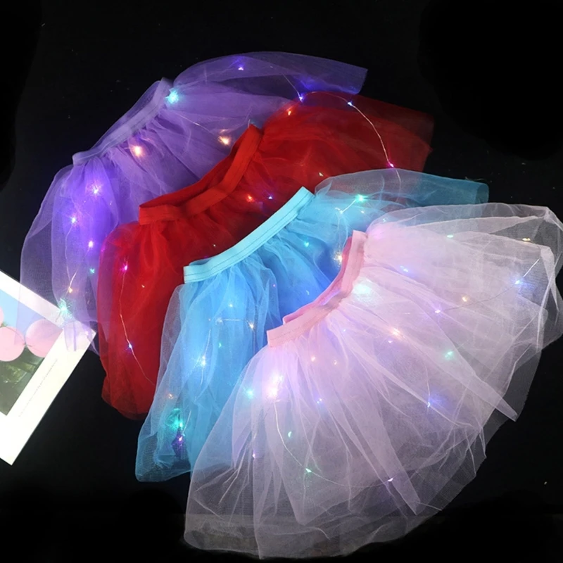 Toddler Girl Skirt with LED Princess Fairy Dress Glowing Tulle Skirt School Play Ballet Skirt for Little Girls
Toddler Girl Skirt with LED Princess Fairy Dress Glowing Tulle Skirt School Play Ballet Skirt for Little Girls