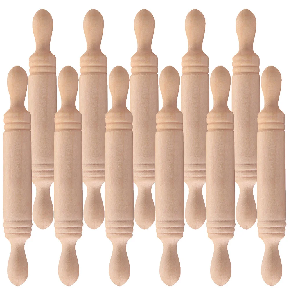 11 Pcs Rolling Pin Miniature House Small Tiny Decoration Pocket Tool Props Roller Simulation Stick
11 Pcs Rolling Pin Miniature House Small Tiny Decoration Pocket Tool Props Roller Simulation Stick