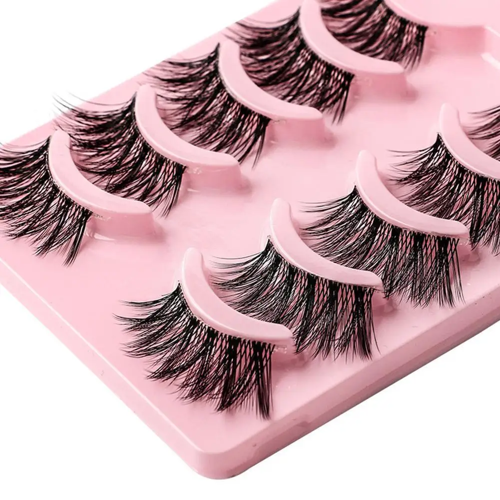 Half Eey Lashes 5 Pairs Faux Mink Lashes Reusable False Lashes Maquiagem Extension Tools Eyelashes Fluffy Makeup Fake Natur Z5Y6
Half Eey Lashes 5 Pairs Faux Mink Lashes Reusable False Lashes Maquiagem Extension Tools Eyelashes Fluffy Makeup Fake Natur Z5Y6