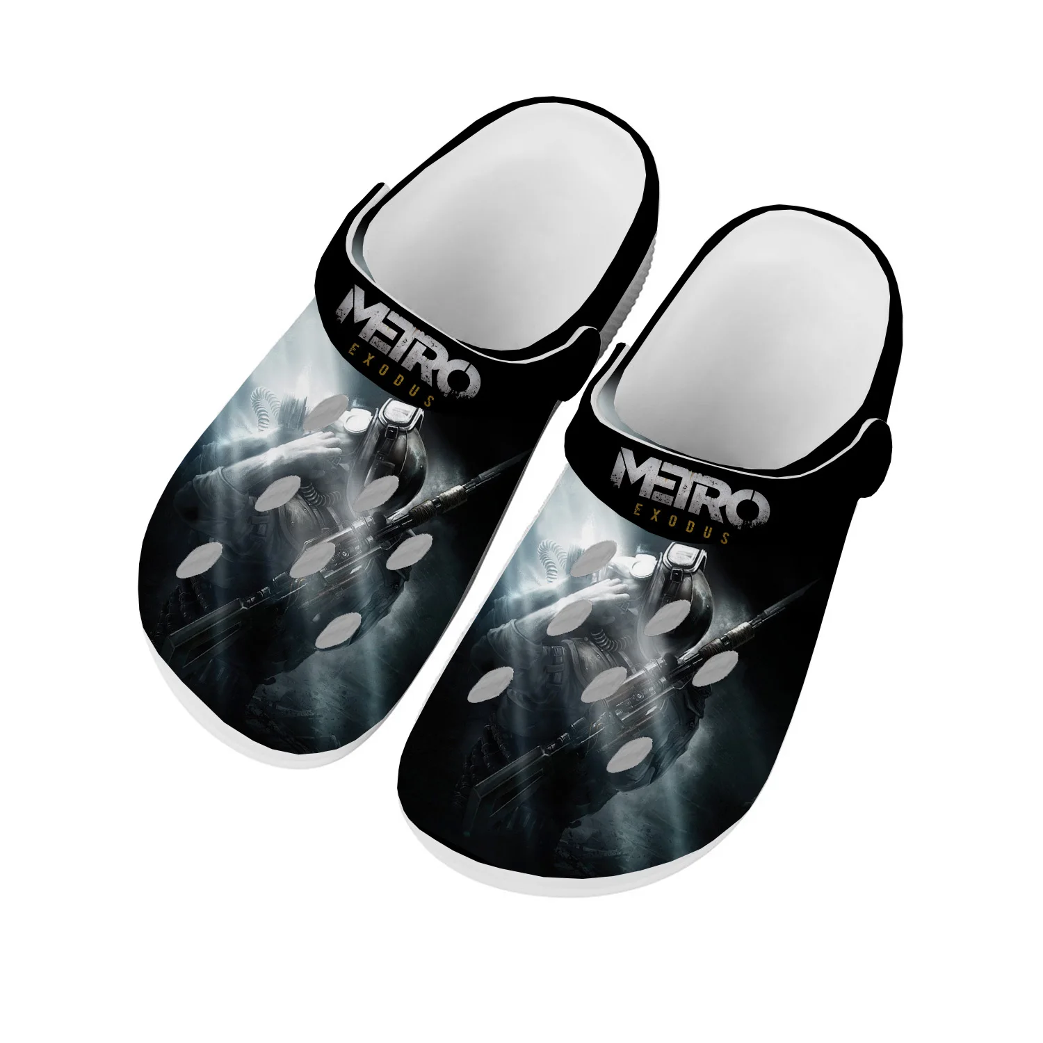Metro Exodus Home Clogs Cartoon Game Mens Womens Youth Boys Girls Sandals Shoes Garden Custom Made Shoes Beach Hole Slippers
Metro Exodus Home Clogs Cartoon Game Mens Womens Youth Boys Girls Sandals Shoes Garden Custom Made Shoes Beach Hole Slippers