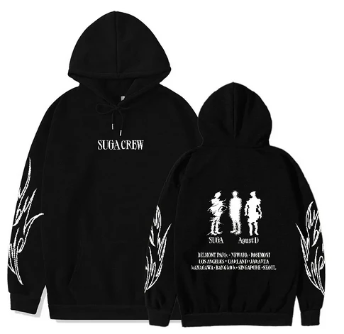 Agust D Hoodie Women Men Kpop Concert Same Sweatshirt SUGA D-DAY Long Sleeve Pullover Harajuku Women's Versatile Couple Hoodies
Agust D Hoodie Women Men Kpop Concert Same Sweatshirt SUGA D-DAY Long Sleeve Pullover Harajuku Women's Versatile Couple Hoodies
