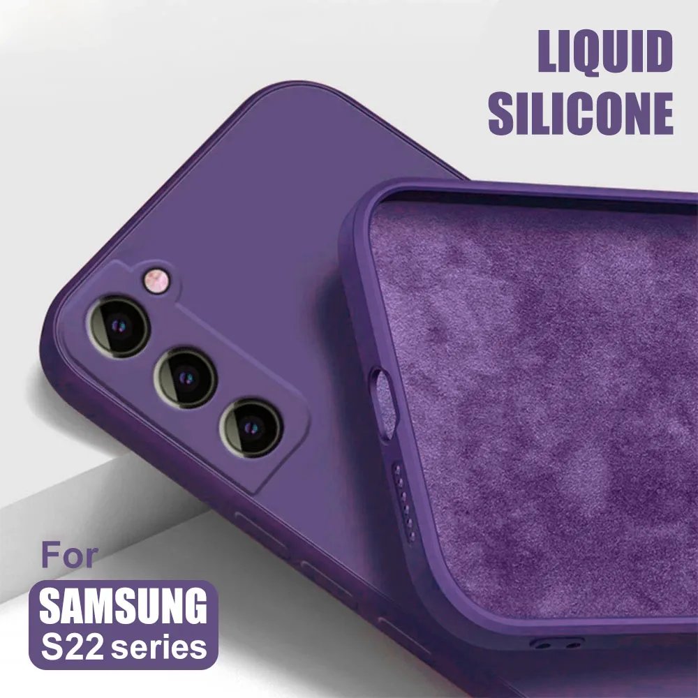 S22 Ultra S22Ulta 5g Case Square Liquid Silicone Phone Case For Samsung Galaxy S22 S21 Ultra Plus FE Camera Protect Soft Cover
S22 Ultra S22Ulta 5g Case Square Liquid Silicone Phone Case For Samsung Galaxy S22 S21 Ultra Plus FE Camera Protect Soft Cover
