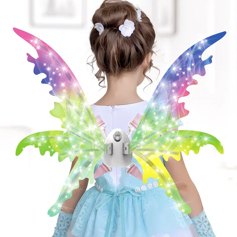 Electric Fairy Butterfly Wings for Girls,Light Up Butterfly Wings Dress Up Role Playing LED Wings for Birthday Christmas Party
Electric Fairy Butterfly Wings for Girls,Light Up Butterfly Wings Dress Up Role Playing LED Wings for Birthday Christmas Party
