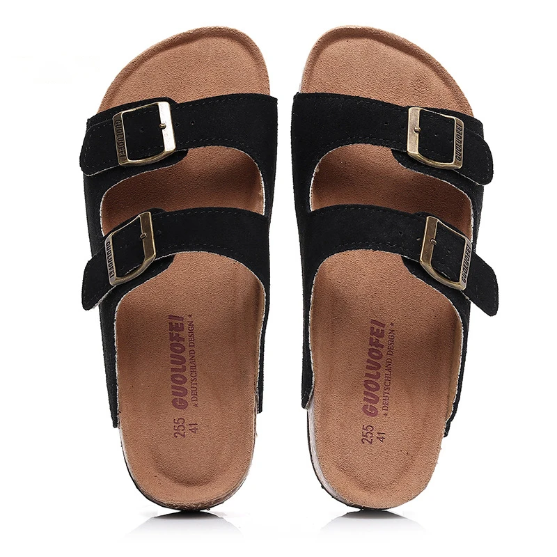 2023 Summer Women Mule Clogs Slippers Fashion Classic Two Buckle Cork Slides Beach Sandals Men Woman Footwear Lovers Shoes 35-46
2023 Summer Women Mule Clogs Slippers Fashion Classic Two Buckle Cork Slides Beach Sandals Men Woman Footwear Lovers Shoes 35-46