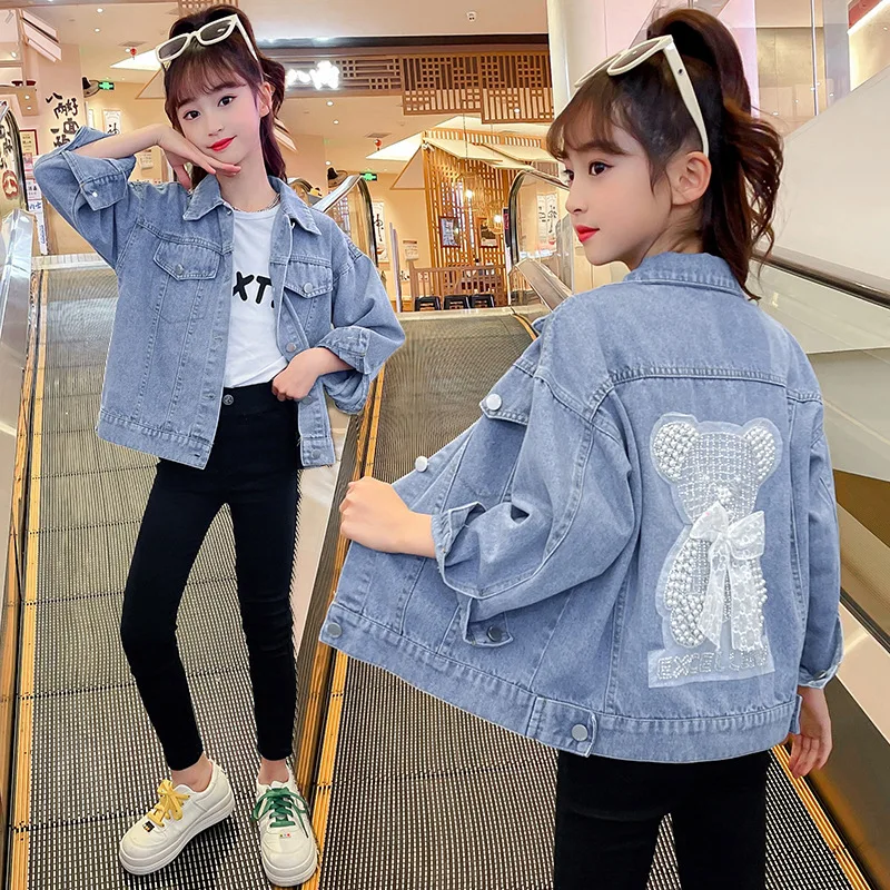 Teenage Girls Coat Jacket Cotton Outwear Windbreak 2023 Elegant Spring Autumn Outdoor Kids Children's Clothing 5-14 Year Old
Teenage Girls Coat Jacket Cotton Outwear Windbreak 2023 Elegant Spring Autumn Outdoor Kids Children's Clothing 5-14 Year Old