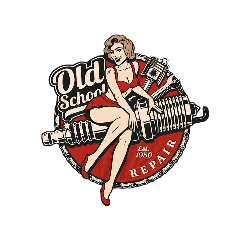 13CMX12.7CM Retro Pin up Girl Locker Toolbox Stickers Laptop Car Truck Bike Old School Car Stickers
13CMX12.7CM Retro Pin up Girl Locker Toolbox Stickers Laptop Car Truck Bike Old School Car Stickers