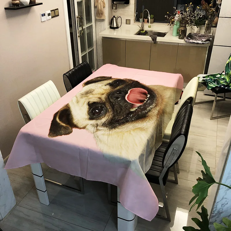 Pet Dog Pattern Tablecloth Heat Insulation and Oil Proof Living Room Table Mat Restaurant Table Cover Wedding Decor Manteles
Pet Dog Pattern Tablecloth Heat Insulation and Oil Proof Living Room Table Mat Restaurant Table Cover Wedding Decor Manteles