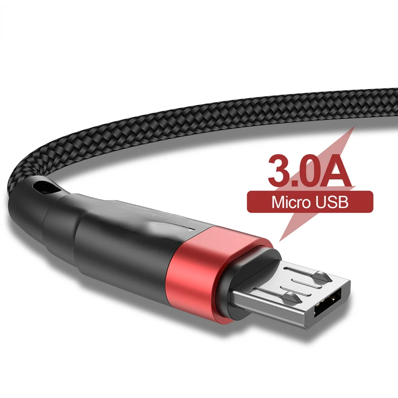 Factory Direct Selling for Samsung Redmi Note 4 5 Microusb Fast Charge 3M 2M Micro USB Cable 3A Fast Charging USB Data Cable Co
Factory Direct Selling for Samsung Redmi Note 4 5 Microusb Fast Charge 3M 2M Micro USB Cable 3A Fast Charging USB Data Cable Co
