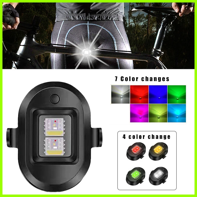 7Colors LED Bicycle Light Anti-collision Warning Light Motorcycle Turn Signal Indicator Mini Signal Light Bicycle Accessories
7Colors LED Bicycle Light Anti-collision Warning Light Motorcycle Turn Signal Indicator Mini Signal Light Bicycle Accessories