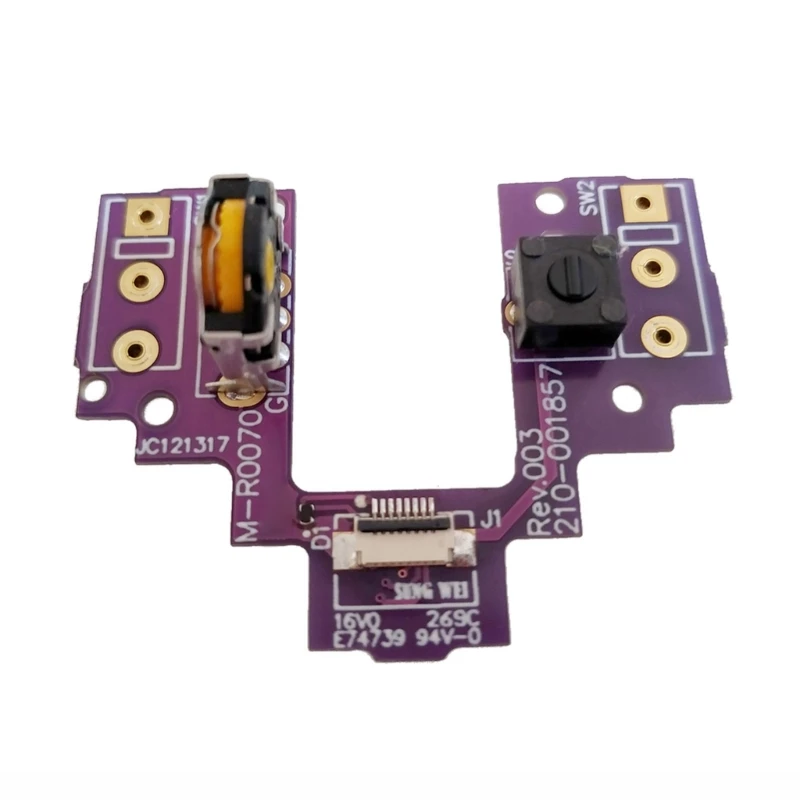 Hot Swap Micro Switch Button Board for G Pro Wireless Mice Upper Motherboard
Hot Swap Micro Switch Button Board for G Pro Wireless Mice Upper Motherboard