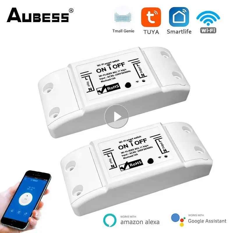 Wireless Switch App Remote Control Work With Alexa Google Home Wifi Tuya Mini Breaker Module Diy Smart Home Smart Light Switch
Wireless Switch App Remote Control Work With Alexa Google Home Wifi Tuya Mini Breaker Module Diy Smart Home Smart Light Switch