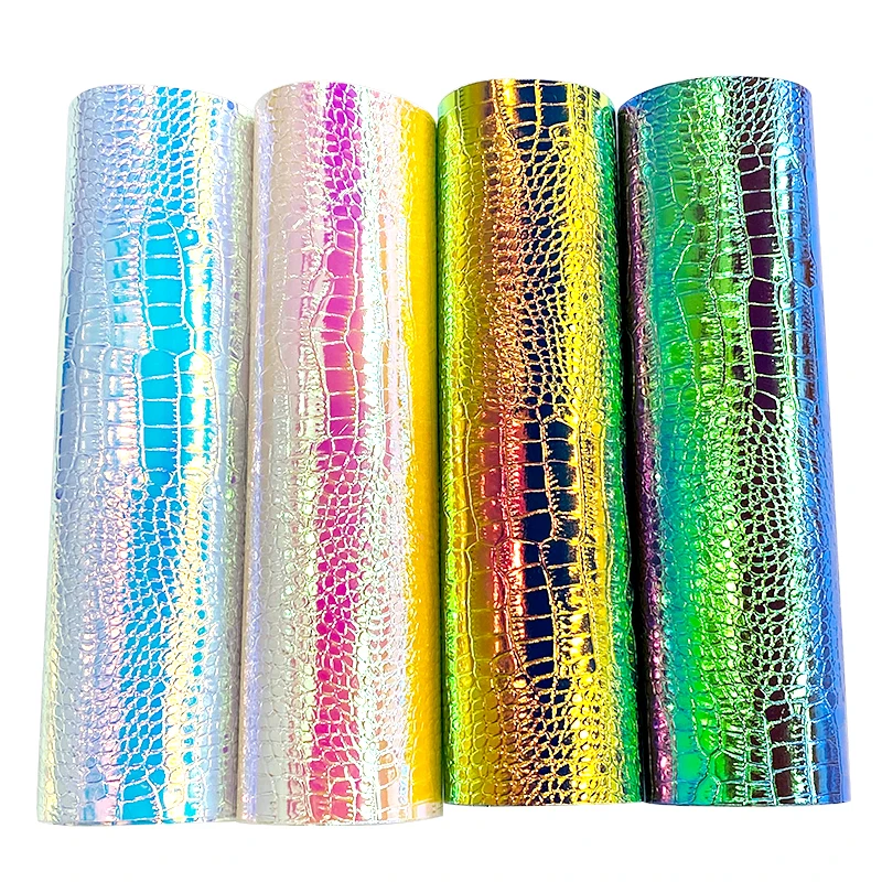 Synthetic Crocodile Leather Bright Color Crocodile Pattern PU Fabric for Hairbands Hairpins Bows Shoes HandBags Earrings Crafts
Synthetic Crocodile Leather Bright Color Crocodile Pattern PU Fabric for Hairbands Hairpins Bows Shoes HandBags Earrings Crafts