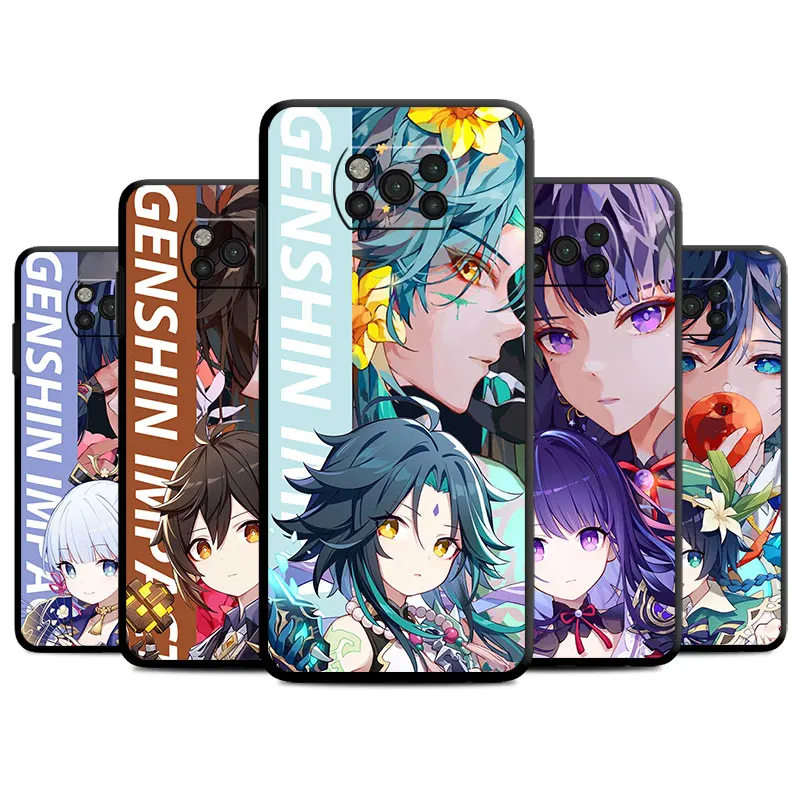 Genshin Impact Hot Game Case For Xiaomi Mi Poco X3 X4 NFC M3 M4 Pro C40 F3 F4 GT F1 11T 11 Redmi Note 10 9 Pro 9S Black Cover
Genshin Impact Hot Game Case For Xiaomi Mi Poco X3 X4 NFC M3 M4 Pro C40 F3 F4 GT F1 11T 11 Redmi Note 10 9 Pro 9S Black Cover