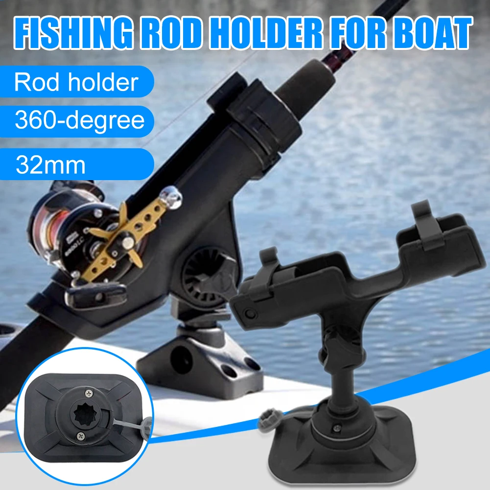 New Fishing Rod Holder for Boat Dinghy Raft Fishing Pole Holder with Mounting Base Detachable 360-Degree Adjustable Rod Support
New Fishing Rod Holder for Boat Dinghy Raft Fishing Pole Holder with Mounting Base Detachable 360-Degree Adjustable Rod Support