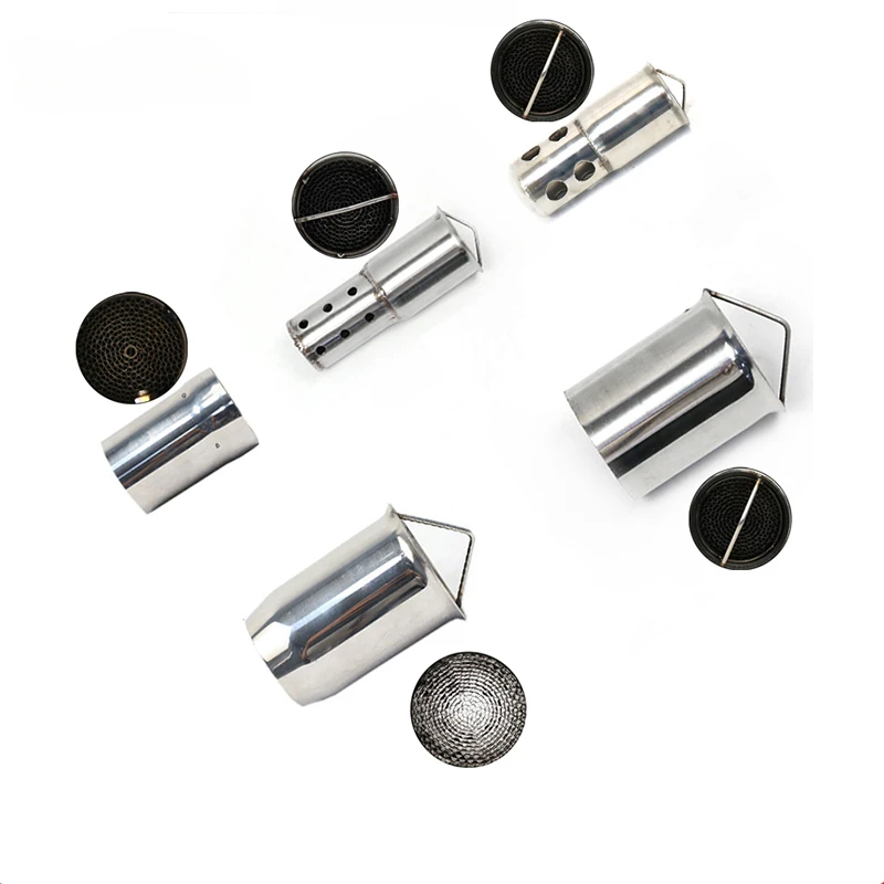 Motorcycle Inlet Exhaust Muffler Adjustable DB Killer Silencer Noise Sound Eliminator Front Catalyst
Motorcycle Inlet Exhaust Muffler Adjustable DB Killer Silencer Noise Sound Eliminator Front Catalyst