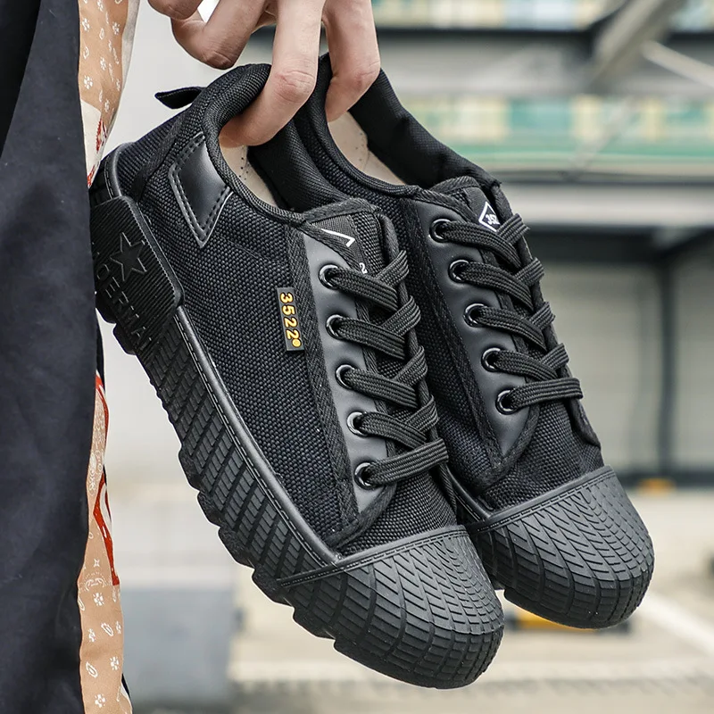 New In Man Sneakers Wear-resistant Sport Shoes for Men Lace-Up Walking Shoes Climbing Work Tactical Sneaker Shoes for Men
New In Man Sneakers Wear-resistant Sport Shoes for Men Lace-Up Walking Shoes Climbing Work Tactical Sneaker Shoes for Men