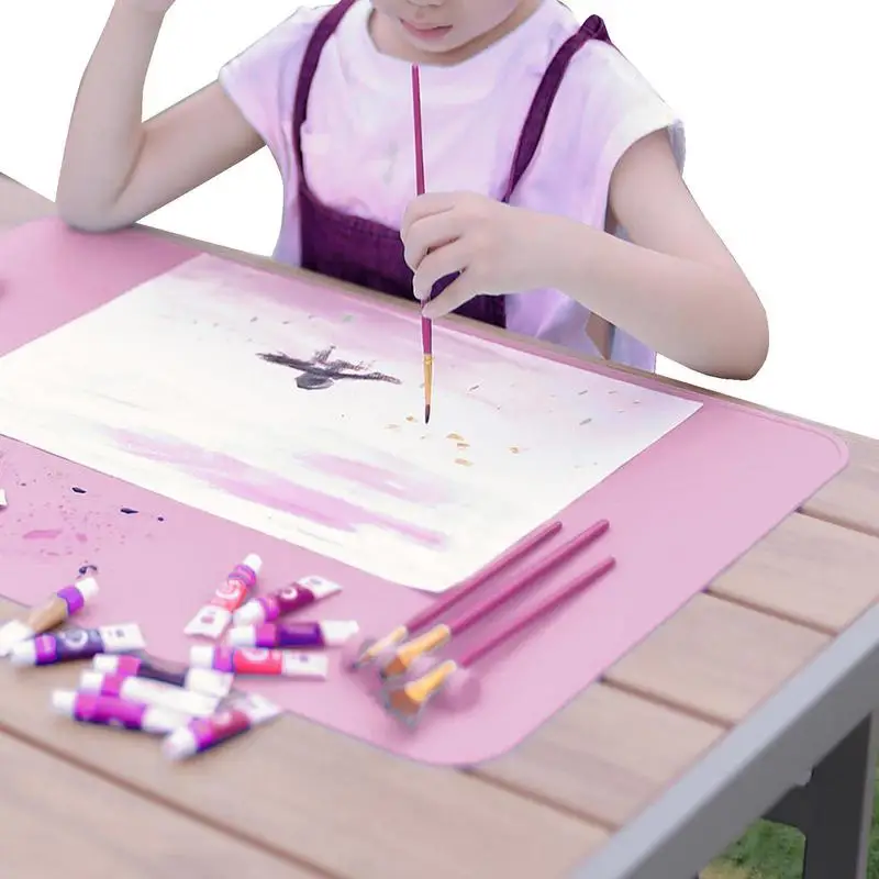 Craft Paint Mat Large Silicone Mat For Crafts 15.7x23.6'Nonskid Multipurpose Mat Crafts Mat For Epoxy Resin Art Painting
Craft Paint Mat Large Silicone Mat For Crafts 15.7x23.6'Nonskid Multipurpose Mat Crafts Mat For Epoxy Resin Art Painting