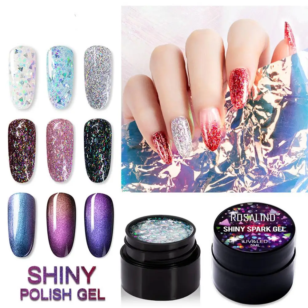 5ml Nail Polish Gel Mixed Color Flashing Colorful Gel Lace Gel Chameleon Nail Glue UV LED Gel Nail Polish Lacquer Varnish Foil
5ml Nail Polish Gel Mixed Color Flashing Colorful Gel Lace Gel Chameleon Nail Glue UV LED Gel Nail Polish Lacquer Varnish Foil