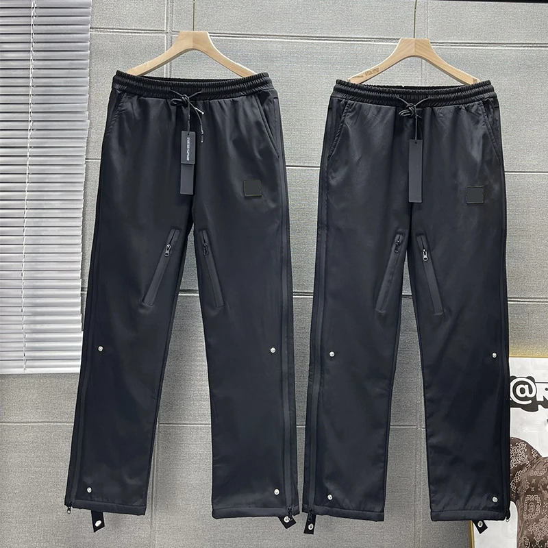 Men's Casual Pants Windbreaker Fleece Winter Multi-Pocket Zipper Loose Trousers Streetwear Cargo Pants 0762-4
Men's Casual Pants Windbreaker Fleece Winter Multi-Pocket Zipper Loose Trousers Streetwear Cargo Pants 0762-4