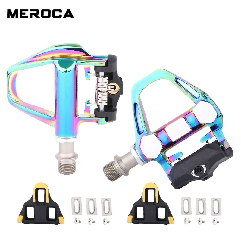MEROCA Road Bike SPD SL Self Locking Pedal Racing Cleat Clip Colorful Anti-Slip Clipless Cycling Pedal Riding Parts
MEROCA Road Bike SPD SL Self Locking Pedal Racing Cleat Clip Colorful Anti-Slip Clipless Cycling Pedal Riding Parts