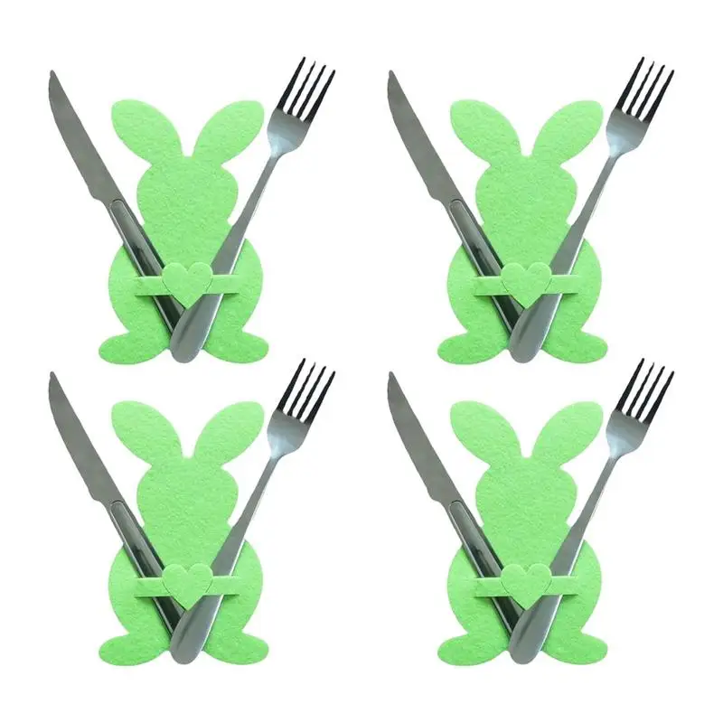 4Pcs/set Easter Bunny Cutlery Bags Knife&Fork Holder Bags Party Tableware Decorations
4Pcs/set Easter Bunny Cutlery Bags Knife&Fork Holder Bags Party Tableware Decorations