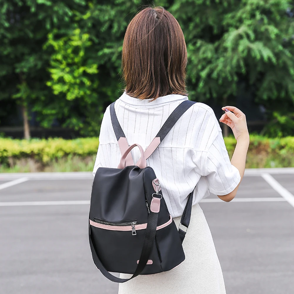Fashion Women Contrast Color Knapsack Casual Travel Anti-Theft Messenger Bags Women 2020 Multi-Function Backpack Ladies
Fashion Women Contrast Color Knapsack Casual Travel Anti-Theft Messenger Bags Women 2020 Multi-Function Backpack Ladies