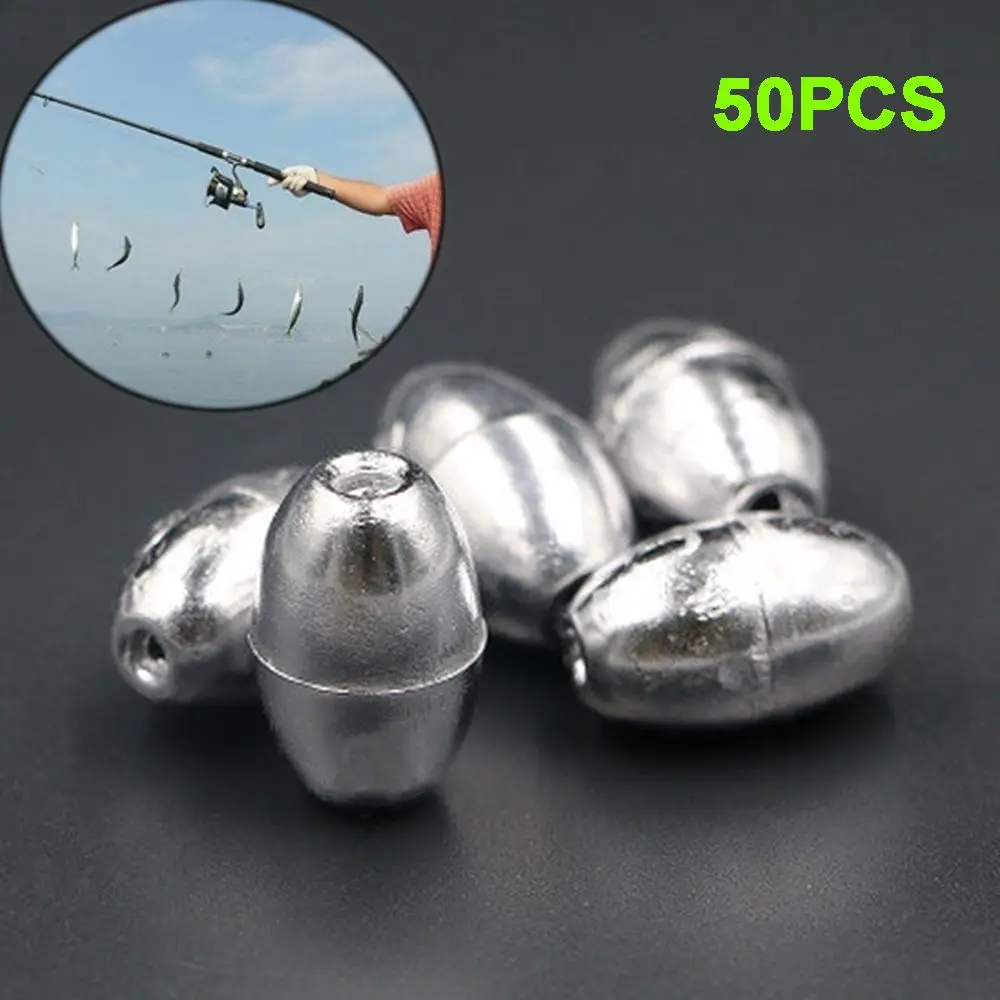 50PCS Quick Sinking Oval Shaped Weight Split Shot Sinking Bait Angling Gear Lead Sinker Fishing Beads
50PCS Quick Sinking Oval Shaped Weight Split Shot Sinking Bait Angling Gear Lead Sinker Fishing Beads