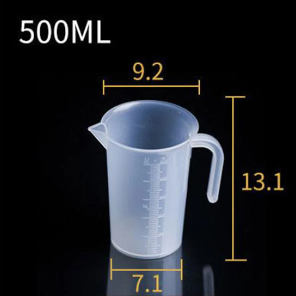 Plastic Graduated Measuring Cup Liquid Container Epoxy Resin Silicone Making Tool Transparent Mixing Cup Tools
Plastic Graduated Measuring Cup Liquid Container Epoxy Resin Silicone Making Tool Transparent Mixing Cup Tools