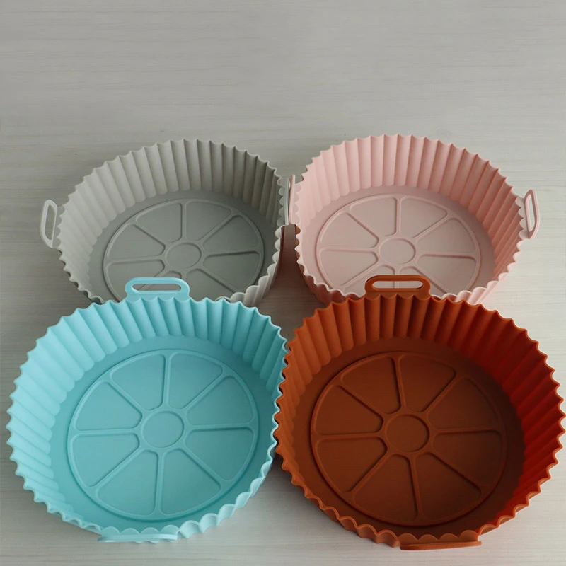 Air Fryers Oven Baking Tray Fried Chicken Basket Mat AirFryer Silicone Pot Round Replacemen Grill Pan Accessories
Air Fryers Oven Baking Tray Fried Chicken Basket Mat AirFryer Silicone Pot Round Replacemen Grill Pan Accessories