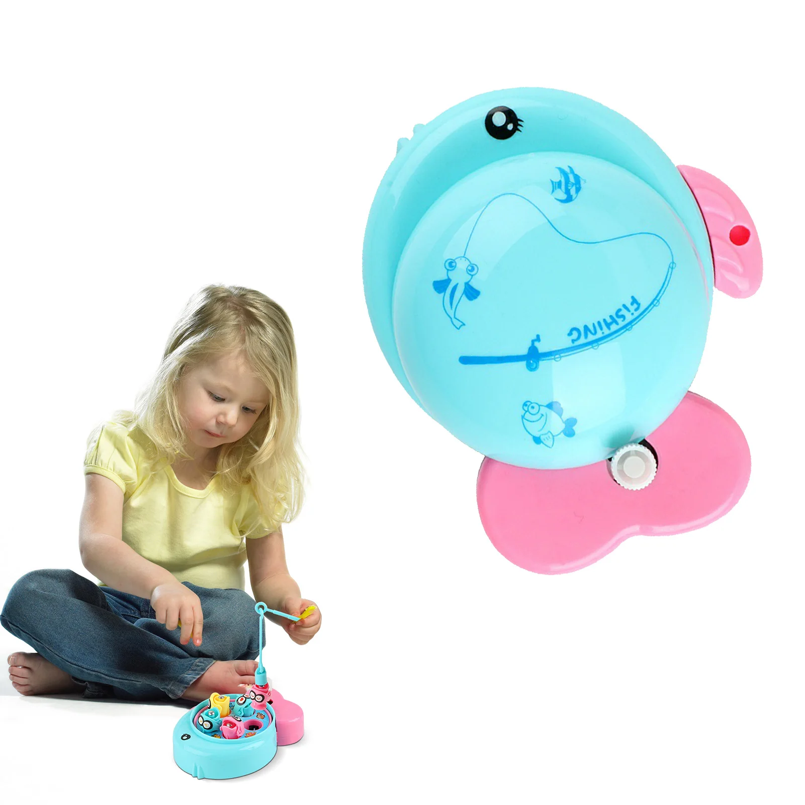 Magnetic Fishing Game Colorful Montessori Toys Magnetic Fishing Game For Toddlers Pocket Fishing Game Machine Clockwork Rotating
Magnetic Fishing Game Colorful Montessori Toys Magnetic Fishing Game For Toddlers Pocket Fishing Game Machine Clockwork Rotating