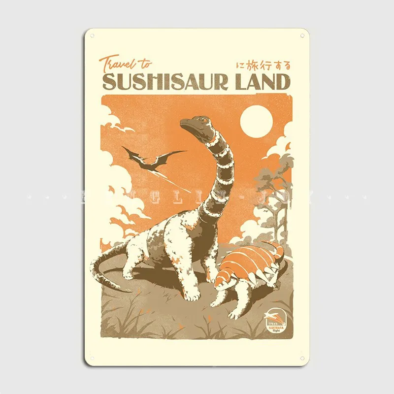 Sushisaur Land металлический знак для клуба, домашвечерние, дизайнерские пластины, жестяной знак, постер
Sushisaur Land металлический знак для клуба, домашвечерние, дизайнерские пластины, жестяной знак, постер
