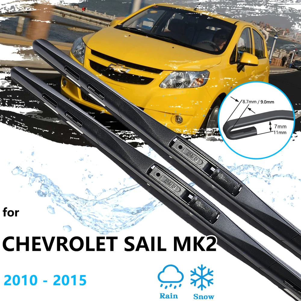 For Chevrolet Sail Springo EV Chevytaxi Premium MK2 2010~2015 Universal Frameless Wiper Blades Rubber Strip Refill Accessories
For Chevrolet Sail Springo EV Chevytaxi Premium MK2 2010~2015 Universal Frameless Wiper Blades Rubber Strip Refill Accessories
