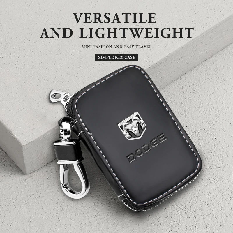 1PCS Key Wallet Car Keychain Key Holder Bag Case Storage Cover for Dodge Challenger Charger Caliber Magnum Journey Nitro RAM
1PCS Key Wallet Car Keychain Key Holder Bag Case Storage Cover for Dodge Challenger Charger Caliber Magnum Journey Nitro RAM
