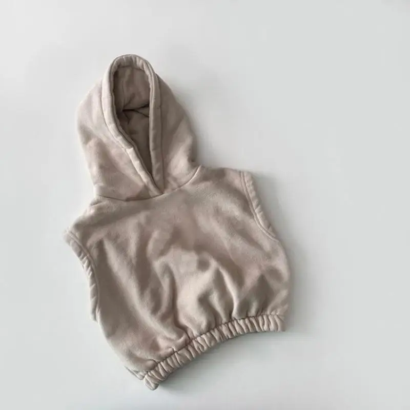 Kid Autumn Casual Hoodies Girl Solid Sleeveless Tops Handsome Boy Cotton Fleece Sweatshirt Pullover Vest Children Clothes
Kid Autumn Casual Hoodies Girl Solid Sleeveless Tops Handsome Boy Cotton Fleece Sweatshirt Pullover Vest Children Clothes
