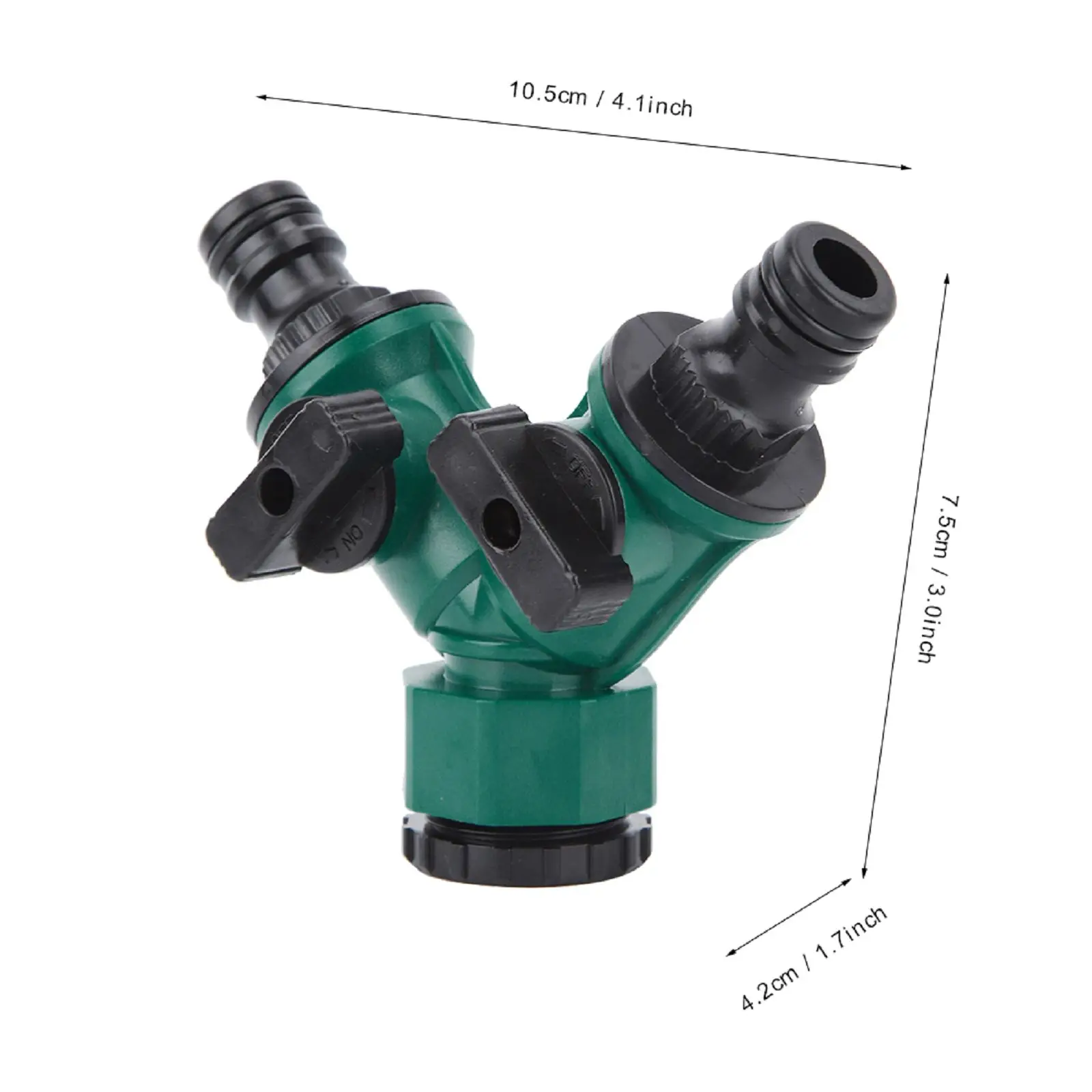 Household Y Shunt Adapter Connector Garden Hose Faucet Switch On / Off Valve Pipe Fittings
Household Y Shunt Adapter Connector Garden Hose Faucet Switch On / Off Valve Pipe Fittings