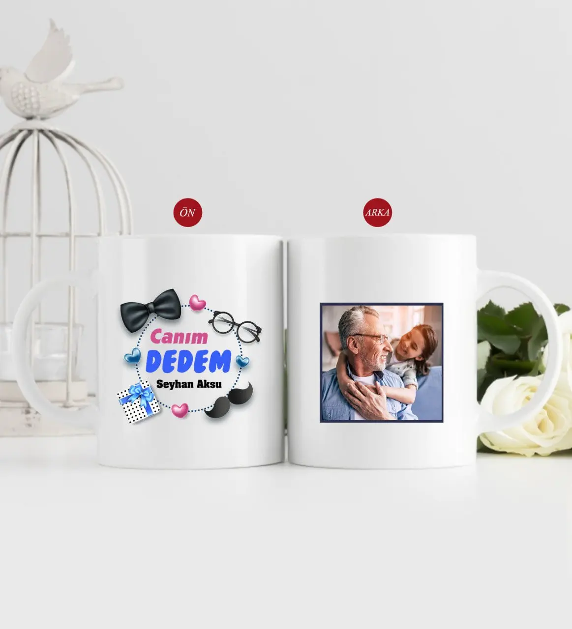 Персонализированные дорогой Dedem дизайн кружки фото Bardak-1
Персонализированные дорогой Dedem дизайн кружки фото Bardak-1