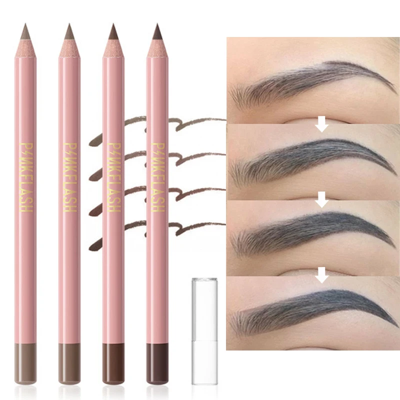 Waterproof Wood Eyebrow Pencil Natural and Sweat-proof Long Lasting Easy To Wear Black Brown Makeup Eyebrow Cosmetics 4 Color
Waterproof Wood Eyebrow Pencil Natural and Sweat-proof Long Lasting Easy To Wear Black Brown Makeup Eyebrow Cosmetics 4 Color