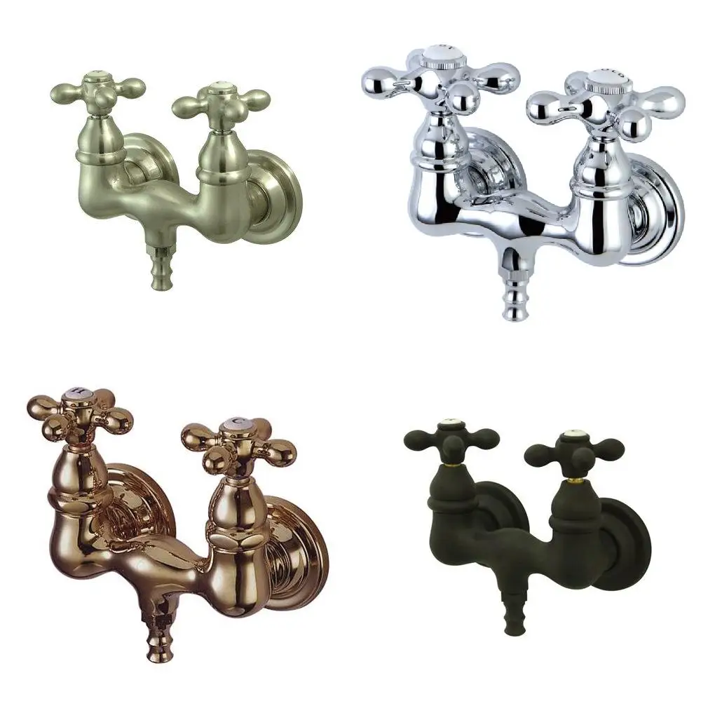Vintage Home Improvement Project: Luxurious, Polished Chrome 3-3/8-Inch Wall Mount Tub Faucet for Classy and Splendid Results.
Vintage Home Improvement Project: Luxurious, Polished Chrome 3-3/8-Inch Wall Mount Tub Faucet for Classy and Splendid Results.
